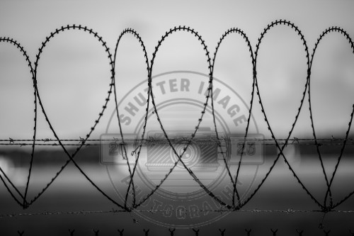 Barbed Wire Fence